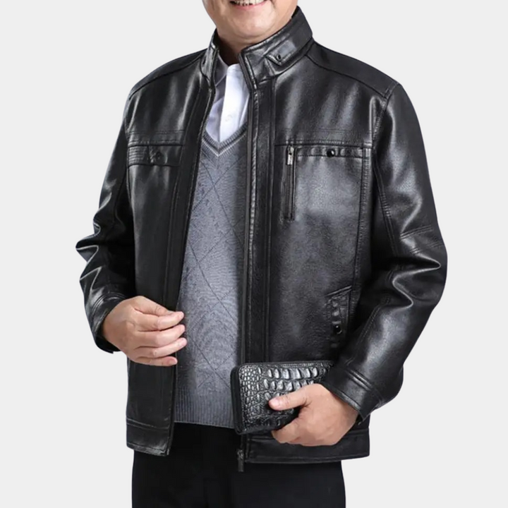 Drune | Moderne Herren steppjacke mit Stehkragen