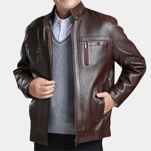 Drune | Moderne Herren steppjacke mit Stehkragen