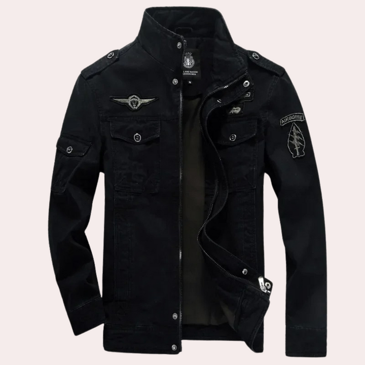 Drune | Windbreaker mit Stehkragen