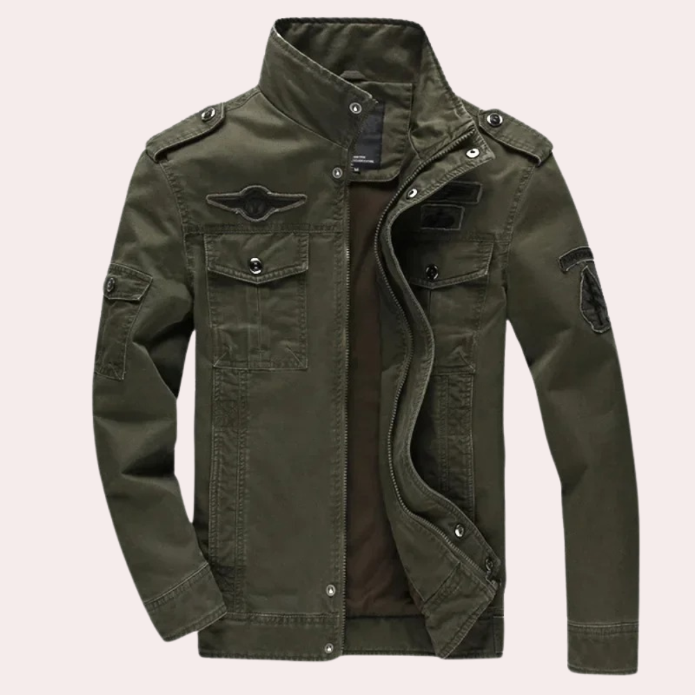 Drune | Windbreaker mit Stehkragen