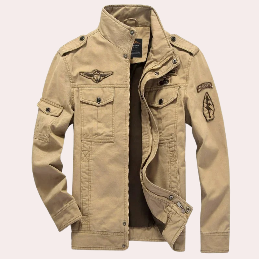 Drune | Windbreaker mit Stehkragen