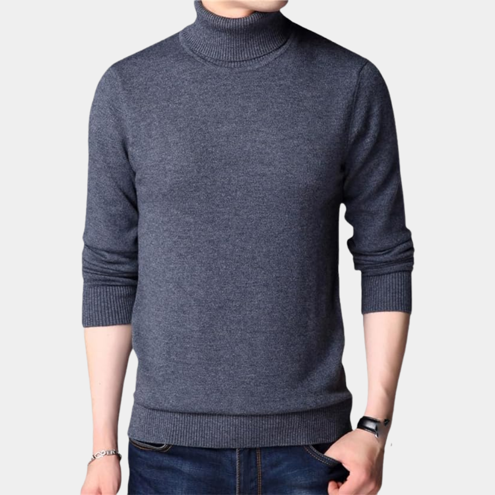 Drune | Warme Herrenpullover mit Kragen
