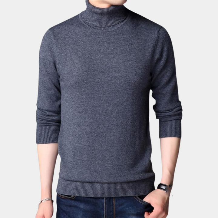 Drune | Warme Herrenpullover mit Kragen