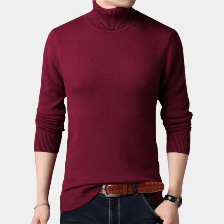 Drune | Warme Herrenpullover mit Kragen