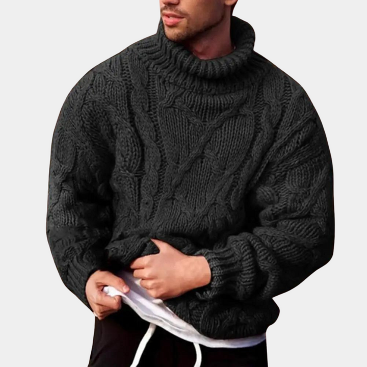 Drune | Casual Gestrickter Winterpullover