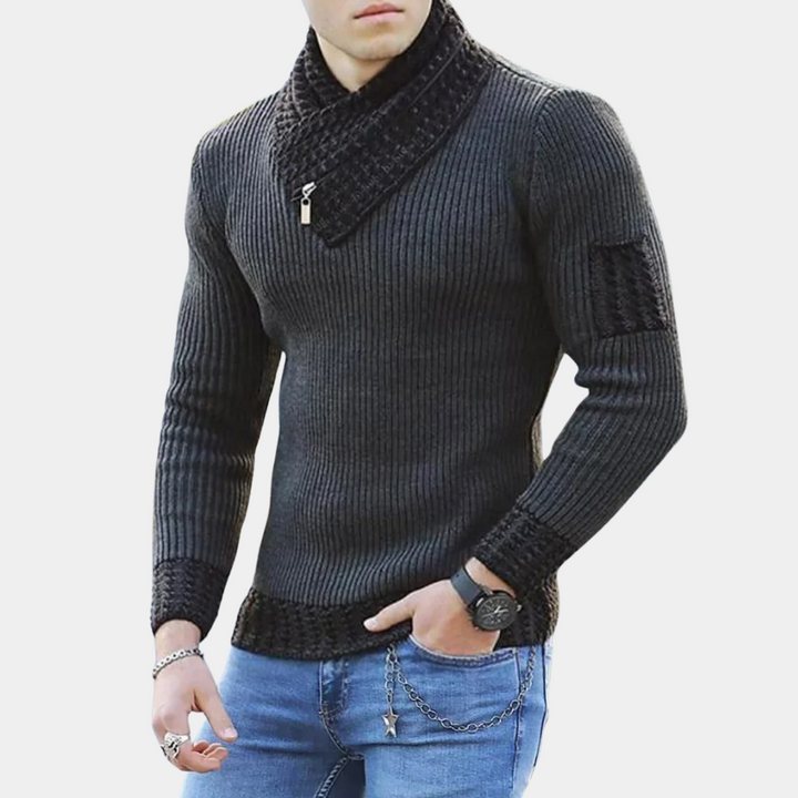 Drune | Elegante, Warme Herrenstrickjacke