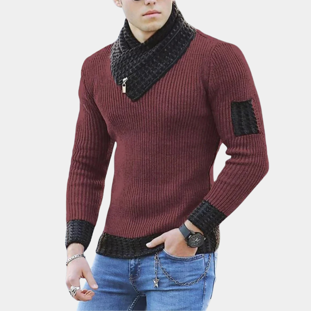 Drune | Elegante, Warme Herrenstrickjacke