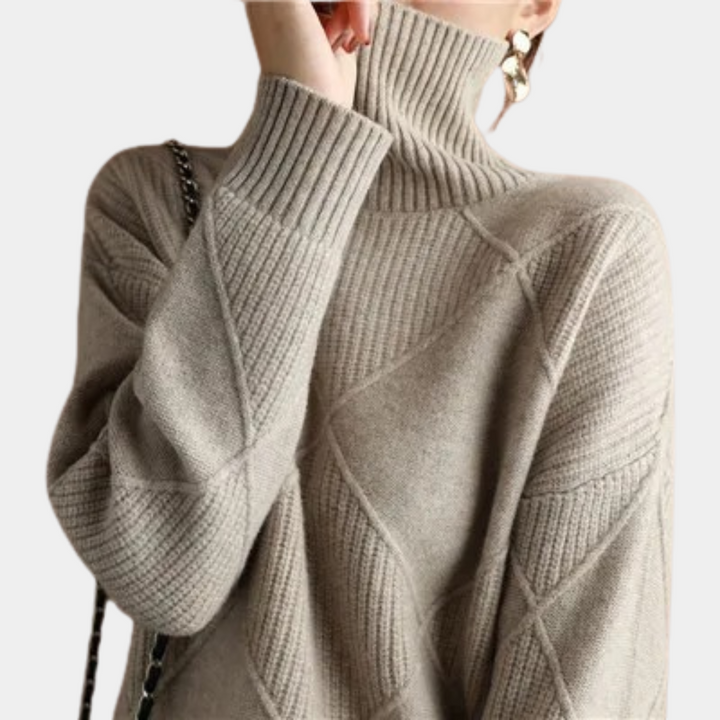 Drune | Modischer Rollkragenpullover für Frauen