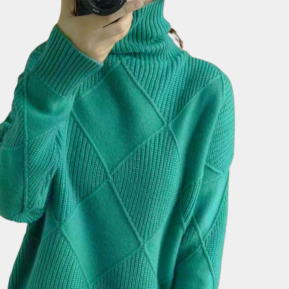 Drune | Modischer Rollkragenpullover für Frauen