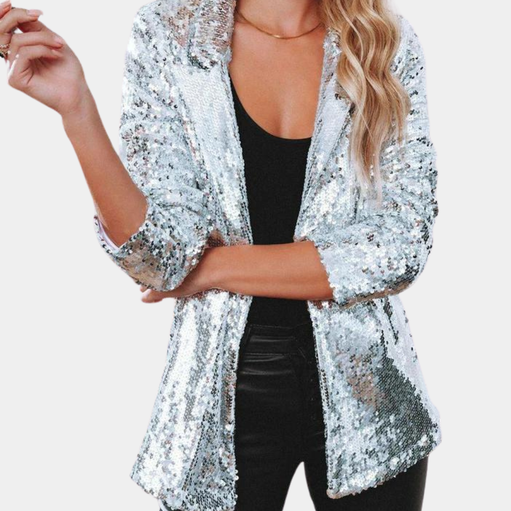 Drune | Schicker Blazer mit Pailletten für Frauen