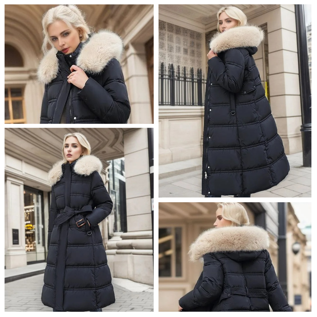 Drune | Damen Warm & Elegant Winddichtes Design Stricktextur