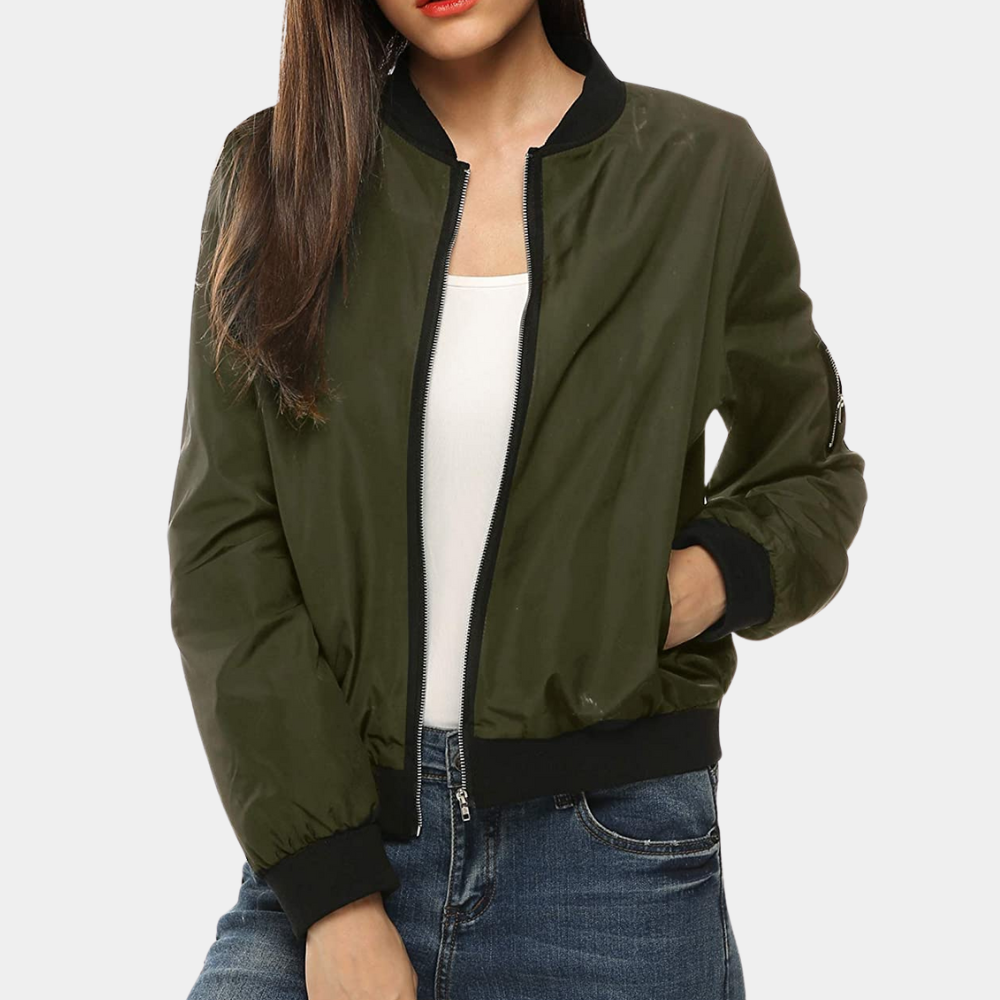 Drune | Gelly Damen Casual mit Reißverschluss