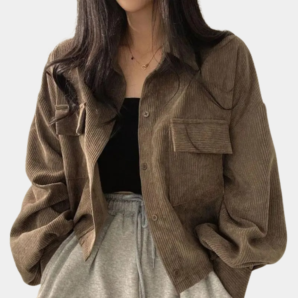 Drune | Herbstjacke aus Cord für Damen