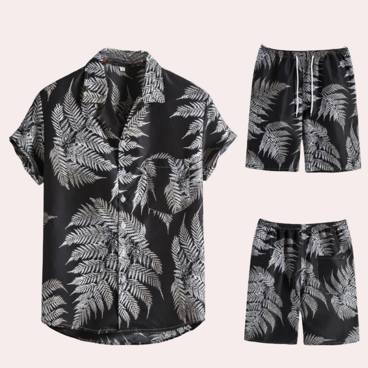 Drune | Herren Hawaii Zweiteiler