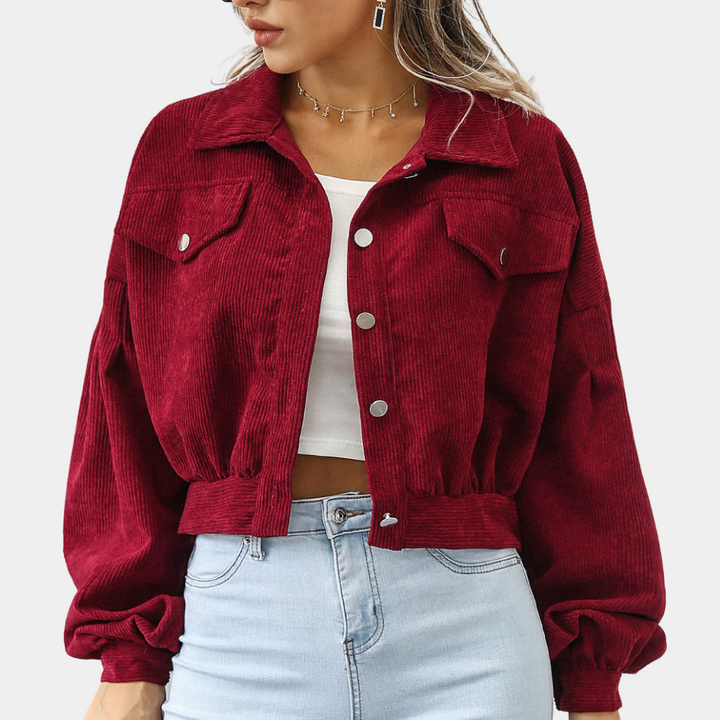Drune | Gerippte Damenjacke