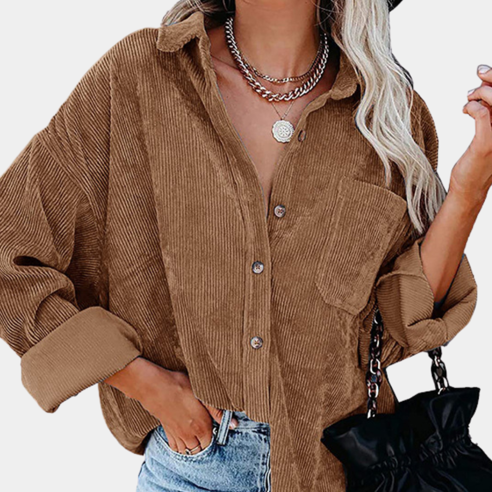 Drune | Herbst Damenjacke aus Cordstoffen