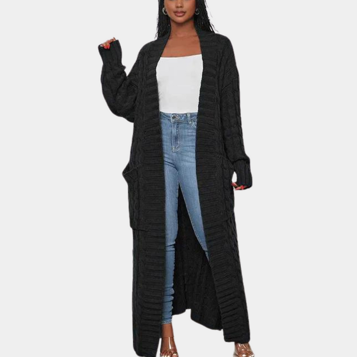 Drune | Stylische Damenstrickjacke in Übergröße
