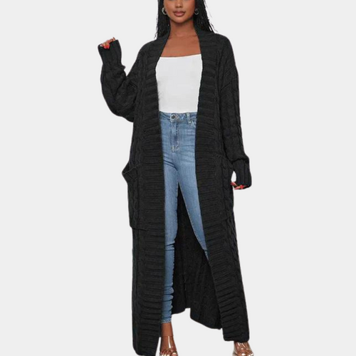 Drune | Stylische Damenstrickjacke in Übergröße