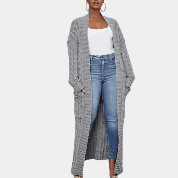 Drune | Stylische Damenstrickjacke in Übergröße