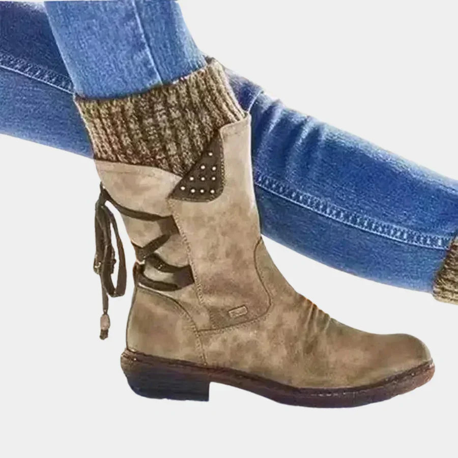 Drune | damen-schneestiefel für modebewusste damen