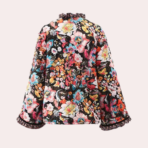 Drune | Trendy geblümte Damenjacke