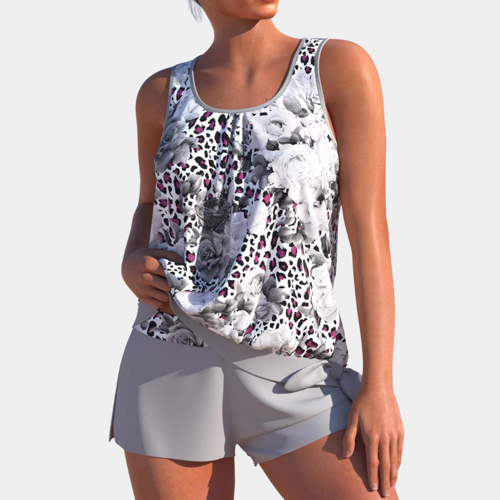 Drune | Blumen Tankini Satz