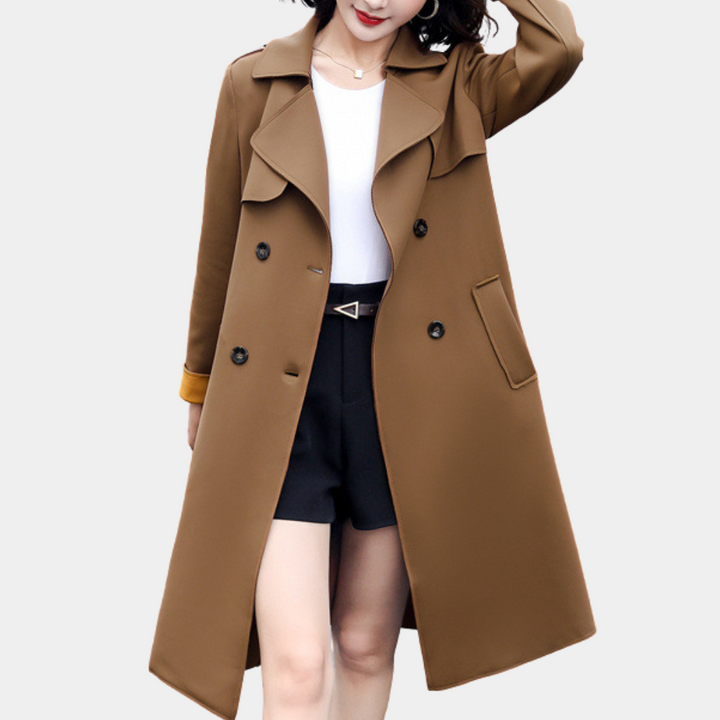 Drune | Eleganter Herbst-Trenchcoat für Frauen