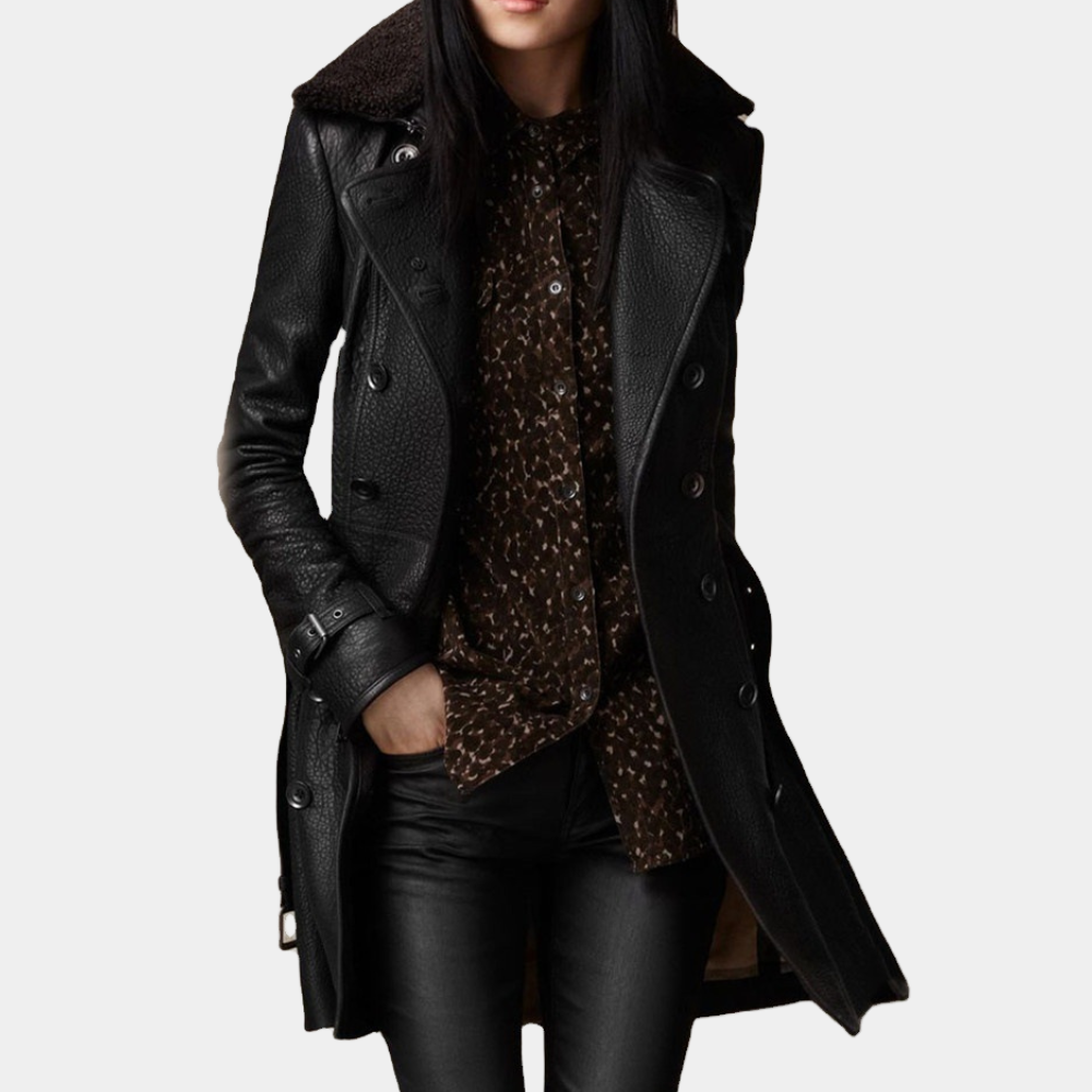 Drune | warme Lederjacke für Frauen