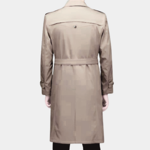 Drune | Eleganter Trenchcoat Für Männer Mit Wärmendem Futter