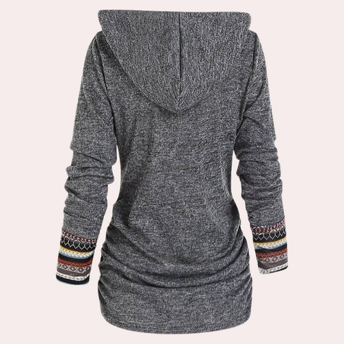 Drune | Stilvoller Herbstkapuzenpullover für Frauen