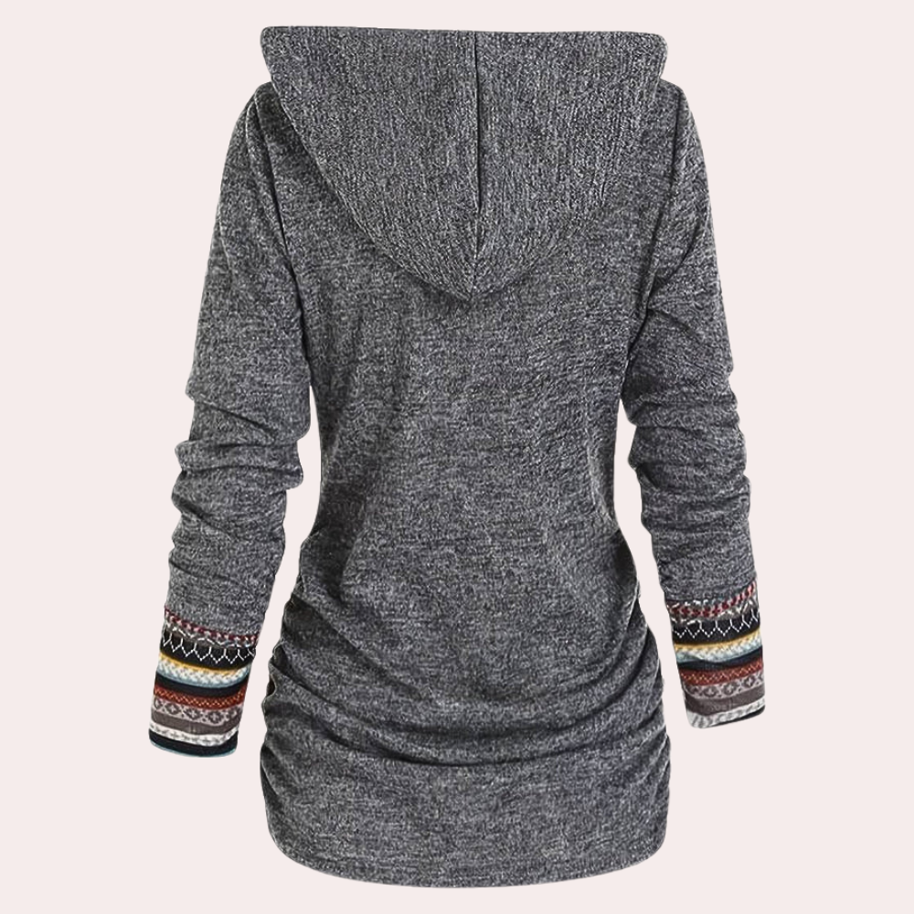 Drune | Stylischer Damen Kapuzenpullover