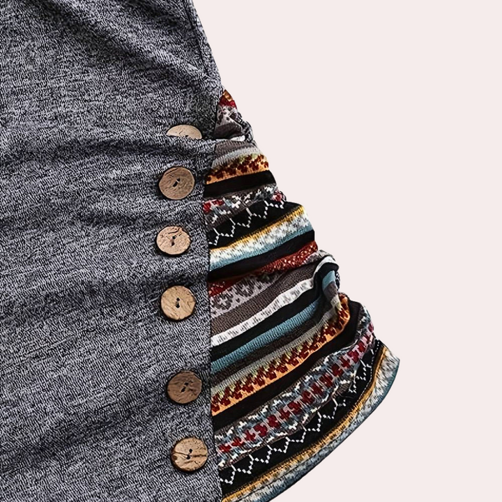 Drune | Stilvoller Herbstkapuzenpullover für Frauen