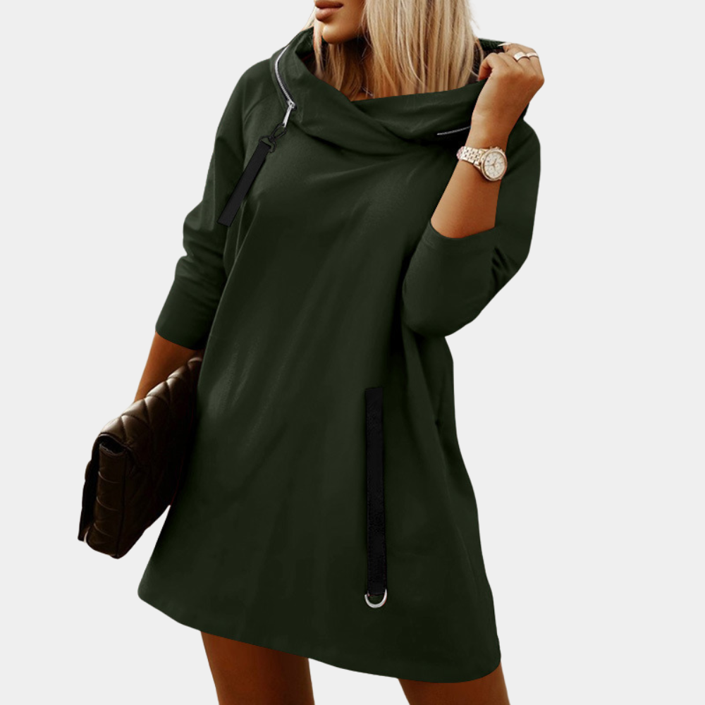 Drune | Kapuzenpullover Kleid für Damen