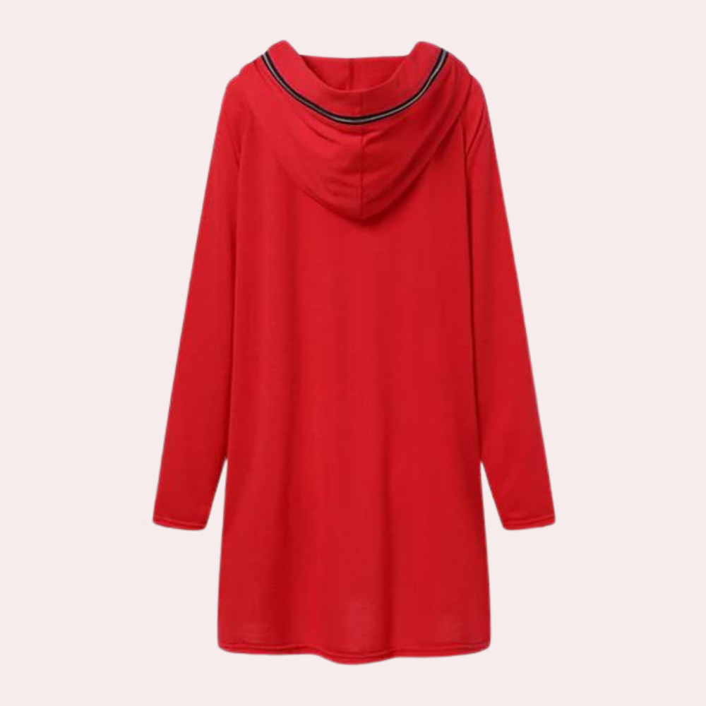 Drune | Kapuzenpullover Kleid für Damen