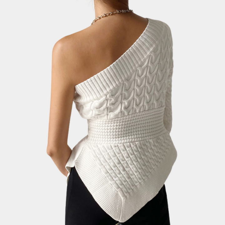 Drune | Shoulder Strickpullover für Frauen