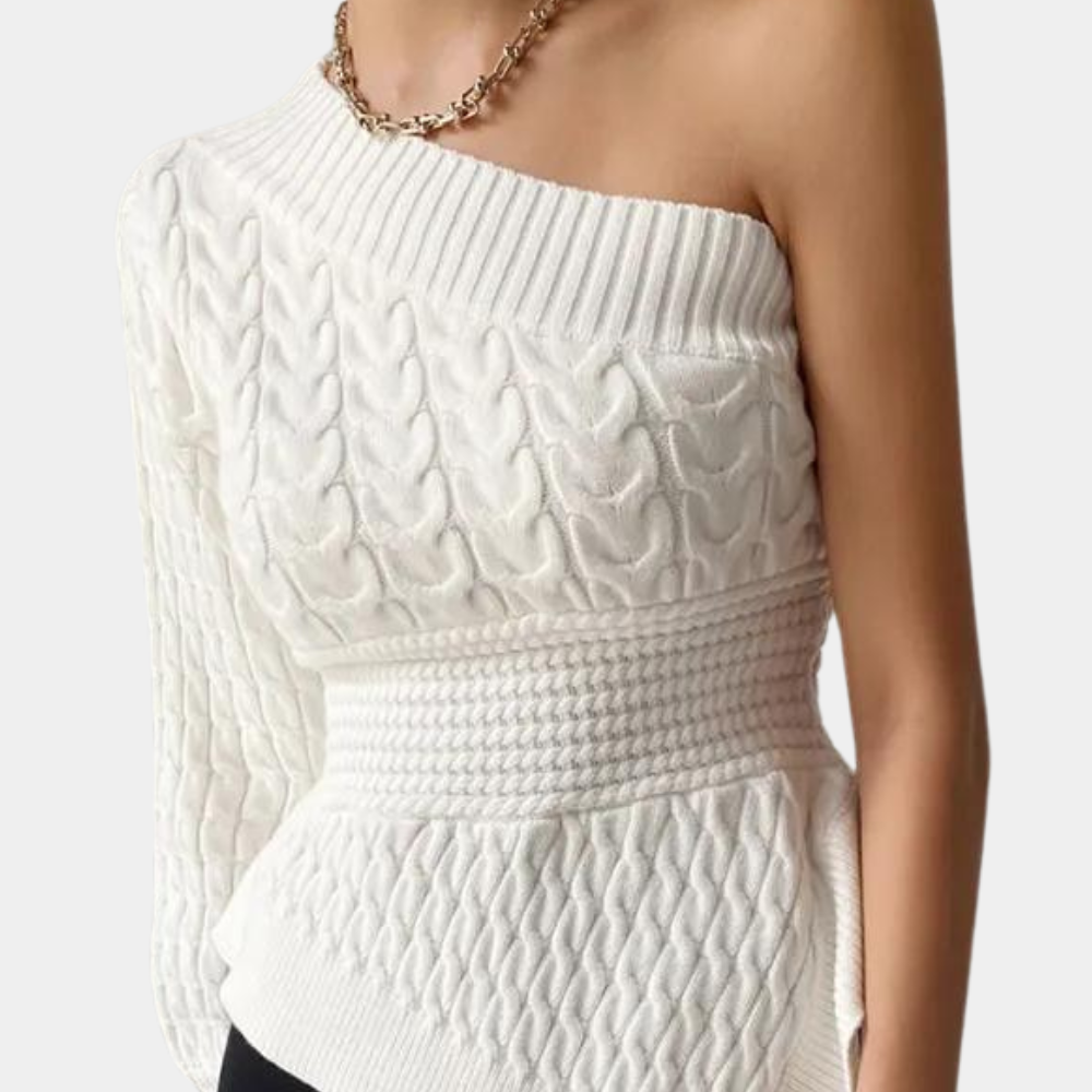 Drune | Shoulder Strickpullover für Frauen