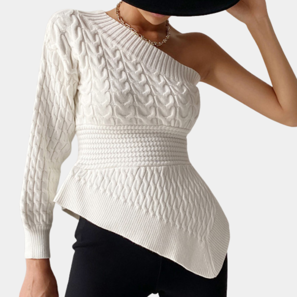 Drune | Shoulder Strickpullover für Frauen
