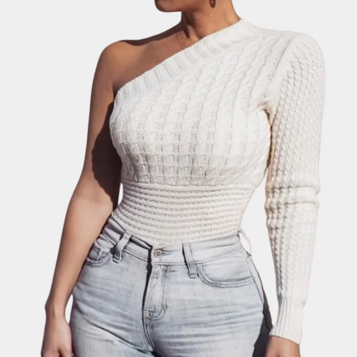 Drune | Shoulder Strickpullover für Frauen