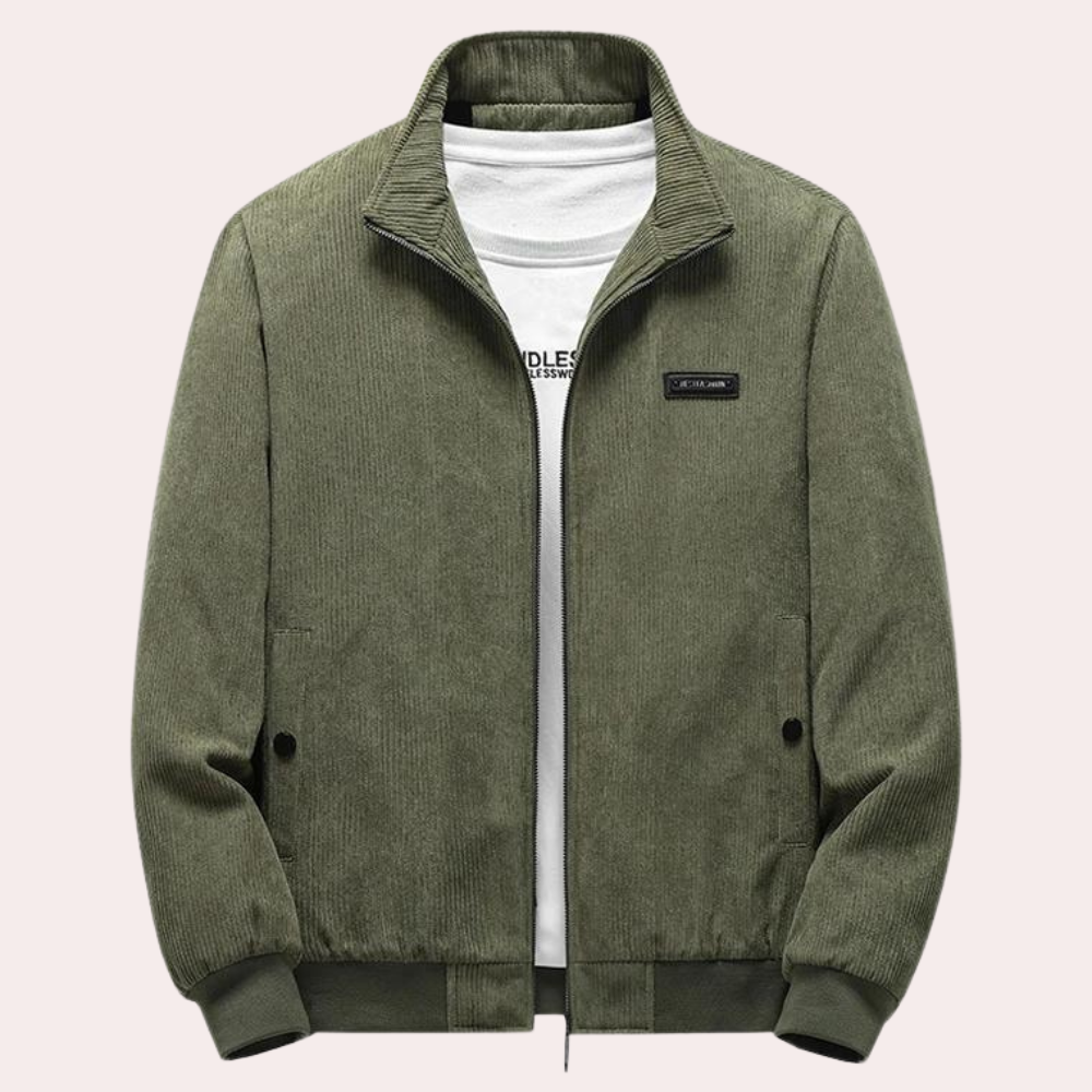 Drune | Cordjacke Elegant & Vielseitig Zeitloses Design Cordstoff