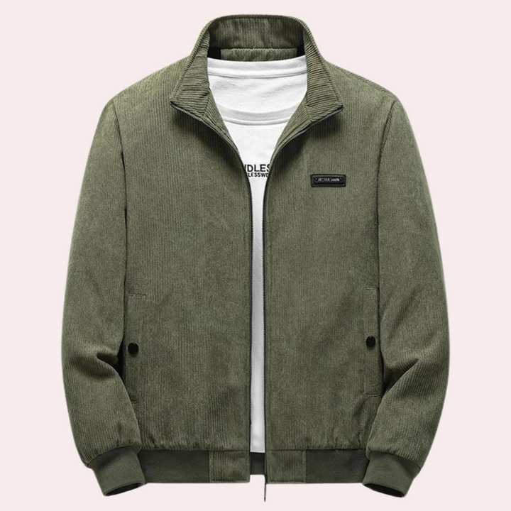 Drune | Cordjacke Elegant & Vielseitig Zeitloses Design Cordstoff