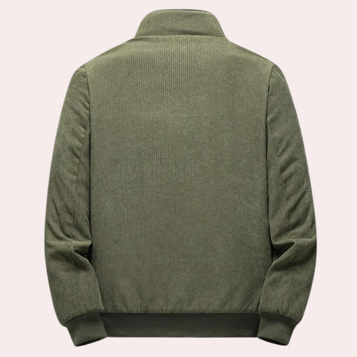 Drune | Cordjacke Elegant & Vielseitig Zeitloses Design Cordstoff