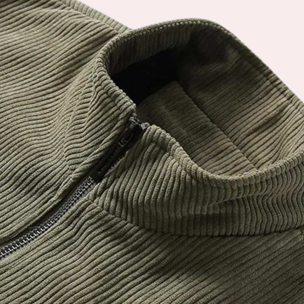 Drune | Cordjacke Elegant & Vielseitig Zeitloses Design Cordstoff