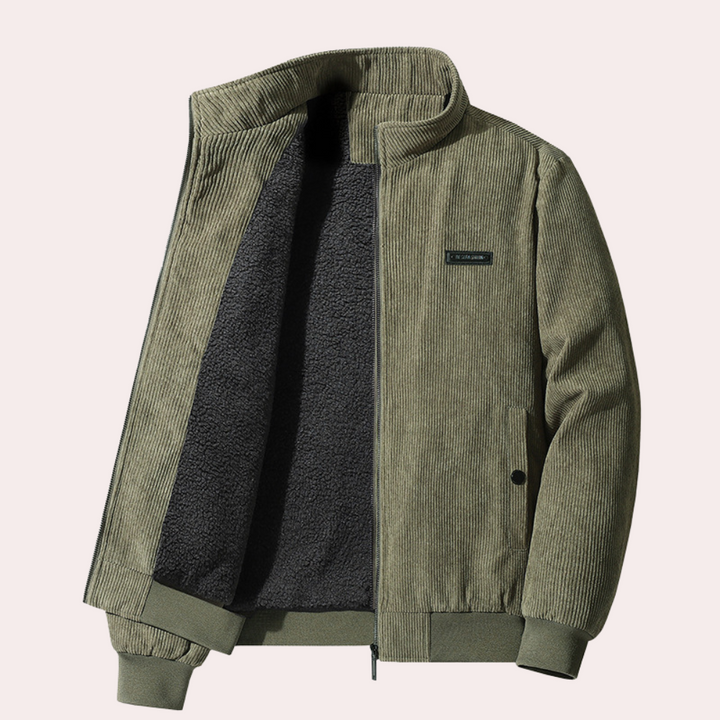 Drune | Cordjacke Elegant & Vielseitig Zeitloses Design Cordstoff