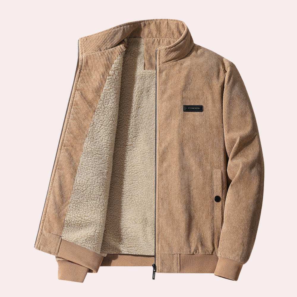 Drune | Cordjacke Elegant & Vielseitig Zeitloses Design Cordstoff