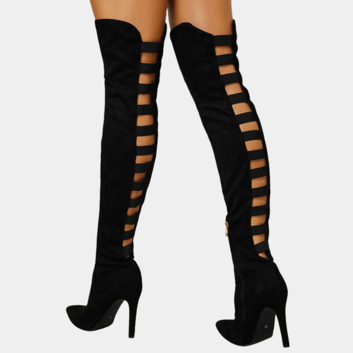 Drune | Orthopädische Damenstiefel Mit Overknee