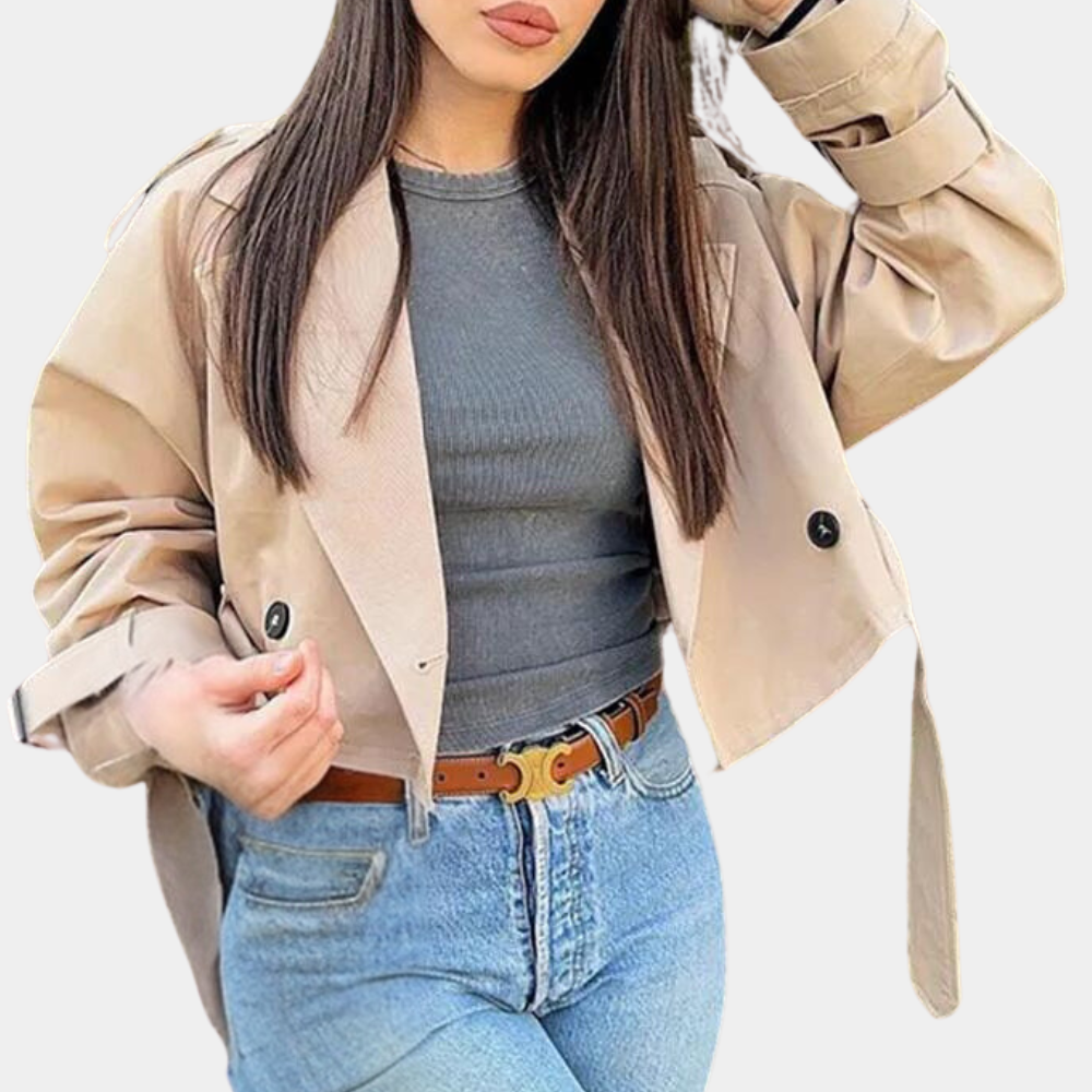 Drune | cropped Herbstjacke für Damen