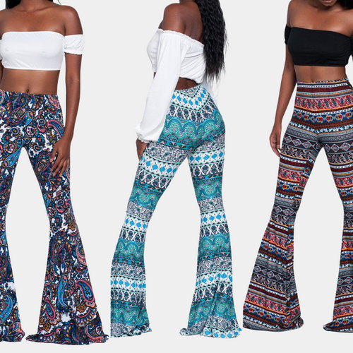 Drune | Hosen mit Modernem Druck für Damen