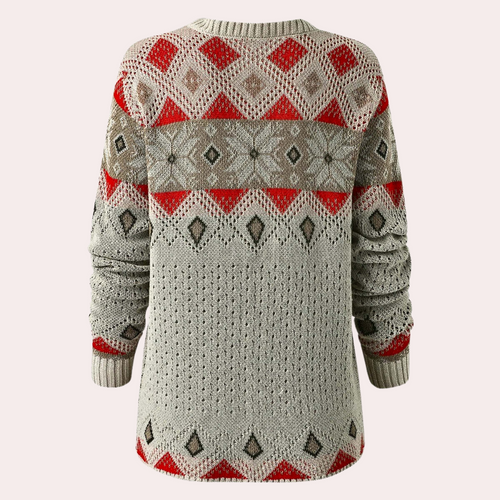 Drune | Stilvoller Damenpullover Aus Weichem Strick