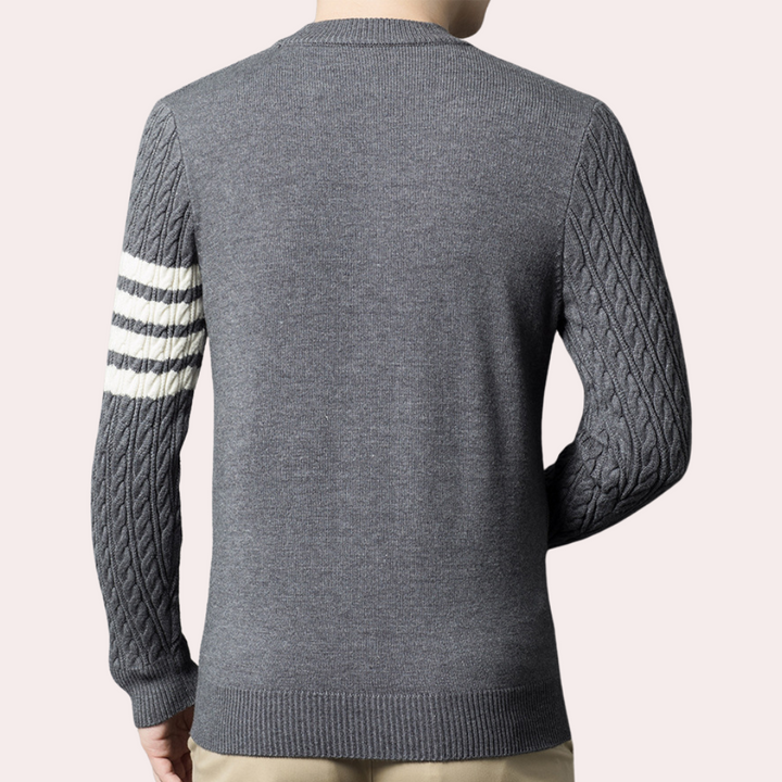 Drune | Warme Herren Strickjacke