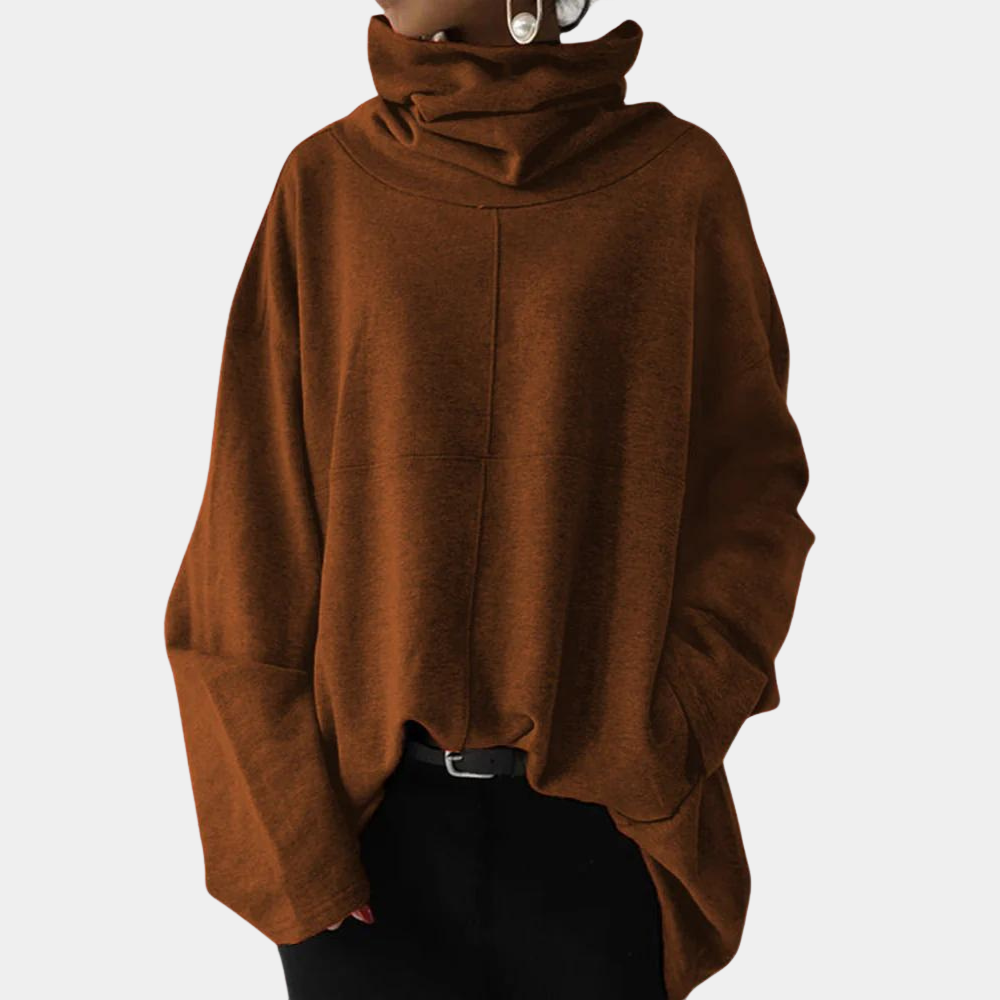 Drune | Herbst-Turtleneck-Pullover für Frauen